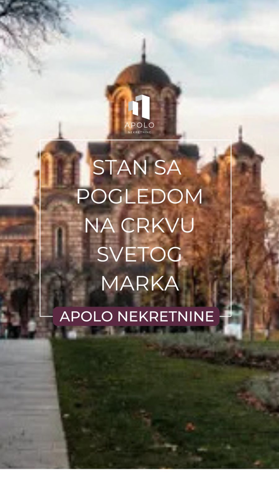 Apolo nekretnine — cover za Reels