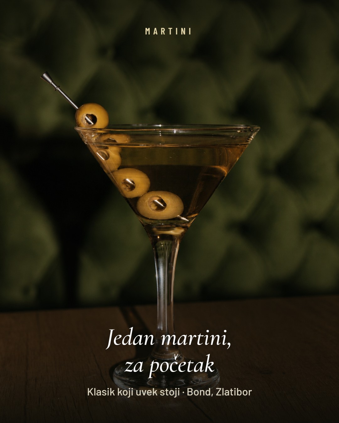 Bond — martini