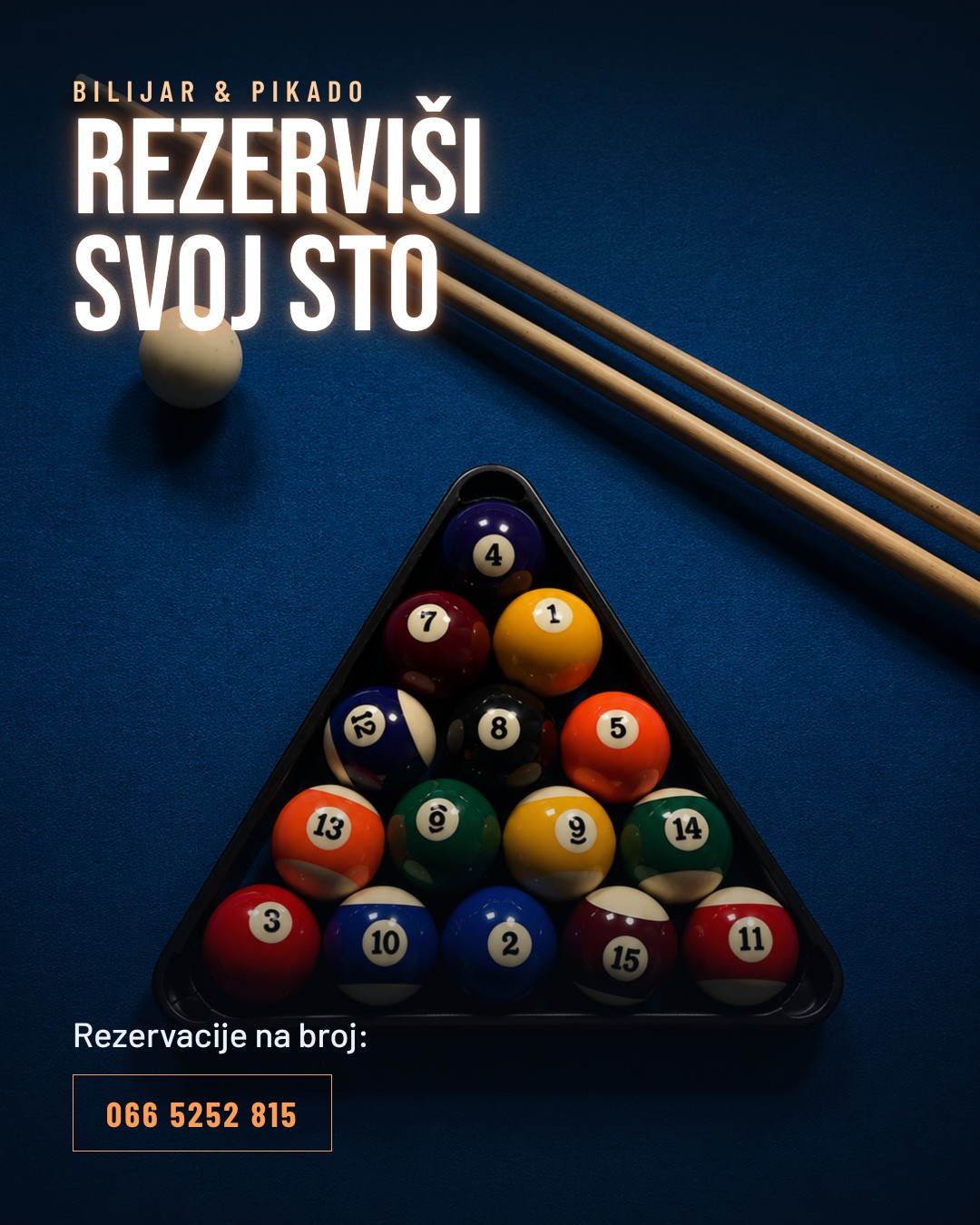 Bond — rezerviši svoj sto