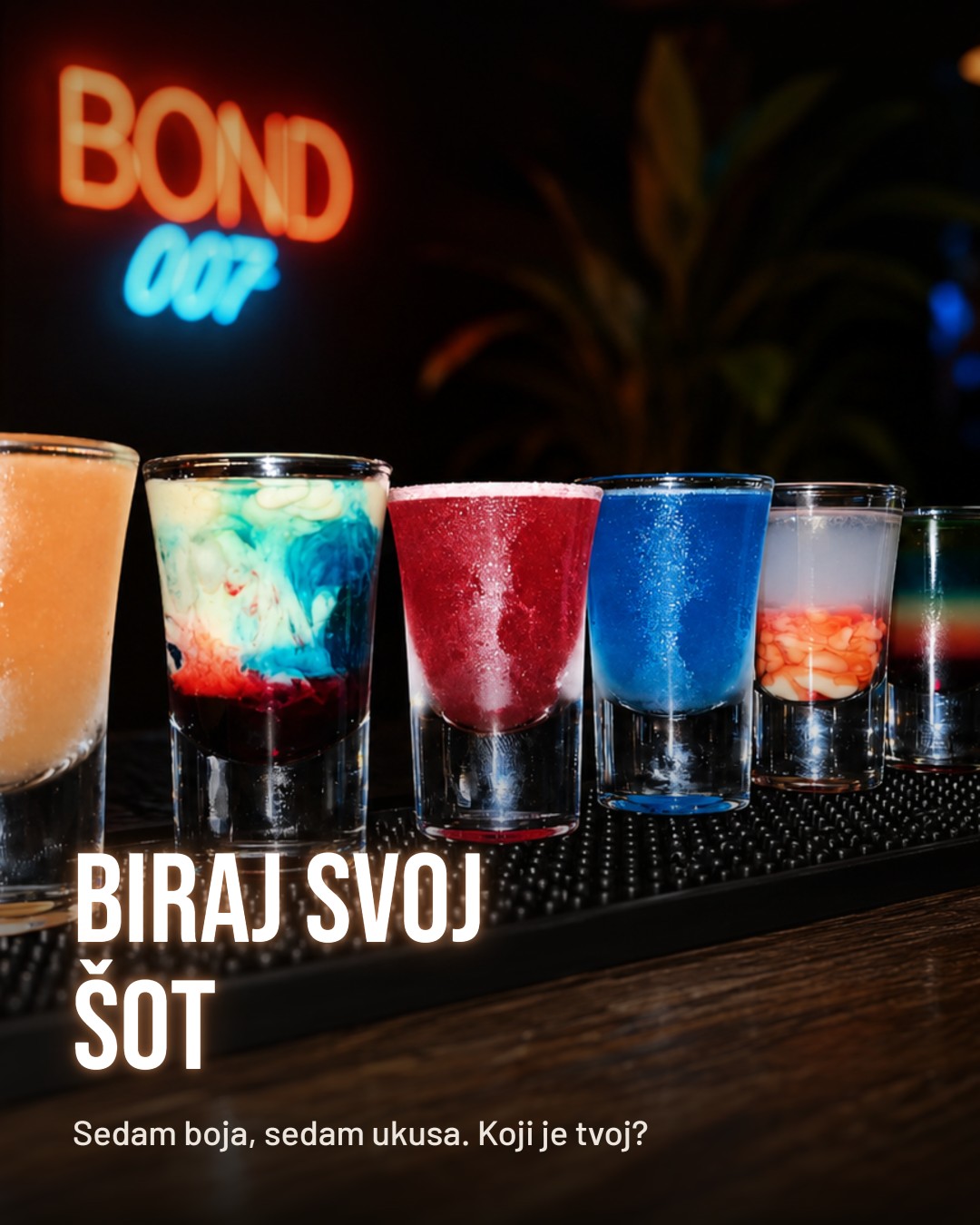Bond — biraj svoj šot